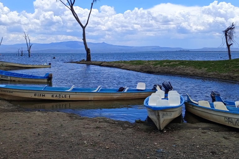 Excursion d'une journée dans le parc national de Hells Gate et promenade en bateau sur le lac Naivasha