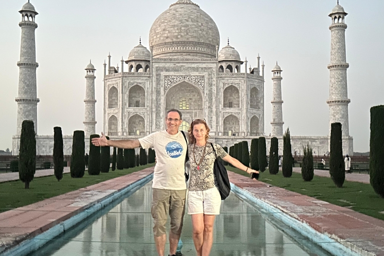 Entrée express au Taj Mahal visite guidéeTaj Mahal : visite-file avec guide