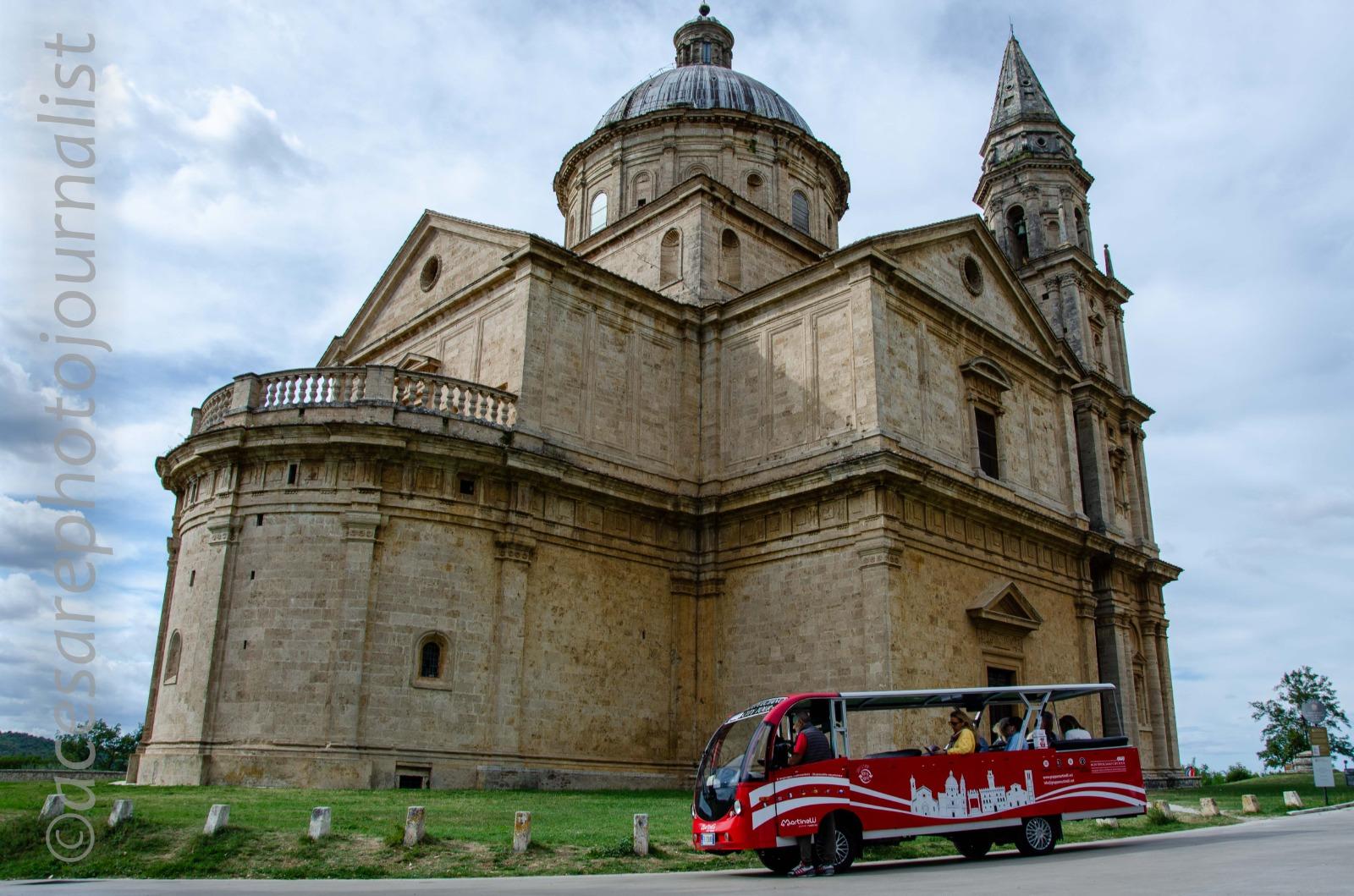 Montepulciano: Bustour durch die Stadt mit Audioguide