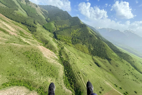 Salta: Tandem Paragliding over the Lerma Valley with Video Long Flight: 20-30 Minutes in the Air with Video
