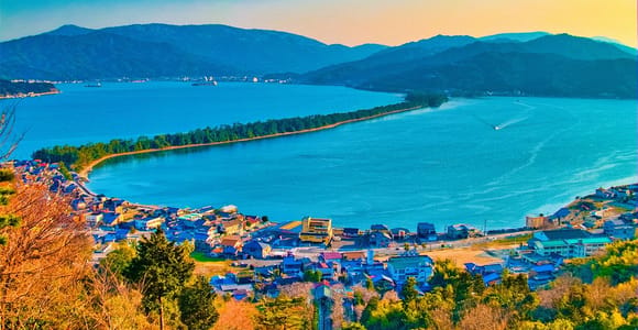 Kyoto Amanohashidate, Ausflug zur Ine-Bucht mit optionaler Boots-/Seilbahnfahrt