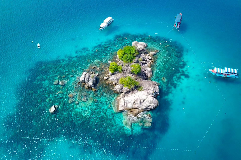 Z Koh Chang: 4 wyspy Snorkel &amp; Beach Tour dużą łodziąRejs wycieczkowy na 4 wyspy: Z transferem do hotelu