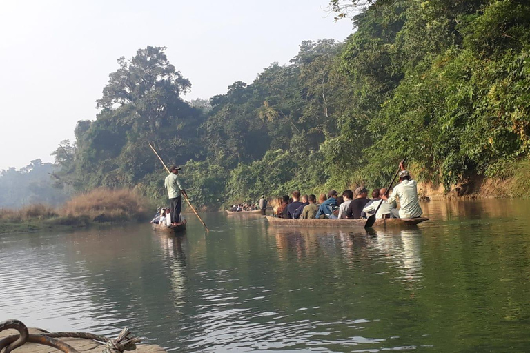 Från Kathmandu eller Pokhara: 4-dagars tur till Chitwan nationalpark