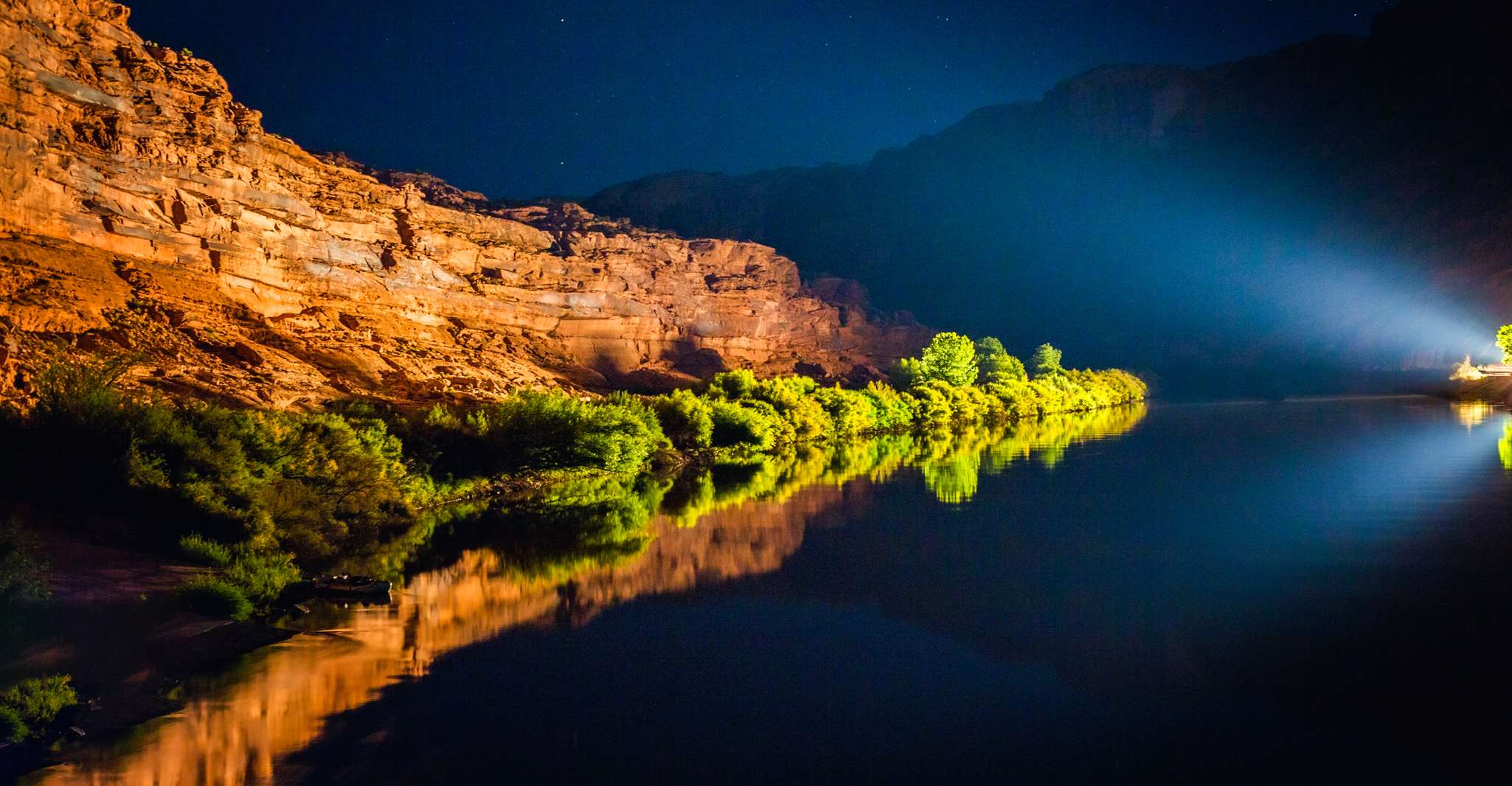 Moab, Colorado River Dinner Cruise with Music and Light Show - Housity