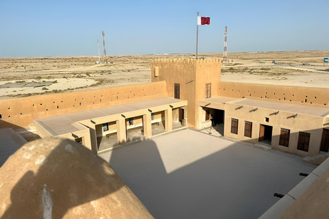 Visite guidée privée d'une journée dans le nord et l'ouest du Qatar