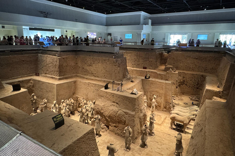 Xi'an Terracotta Army Entry Ticket - With Guide Option Entry Ticket & Onsite Guide/ No Transport