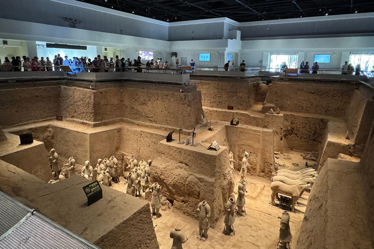 Xi'an Terracotta Army Entry Ticket - With Guide Option Entry Ticket & Onsite Guide/ No Transport