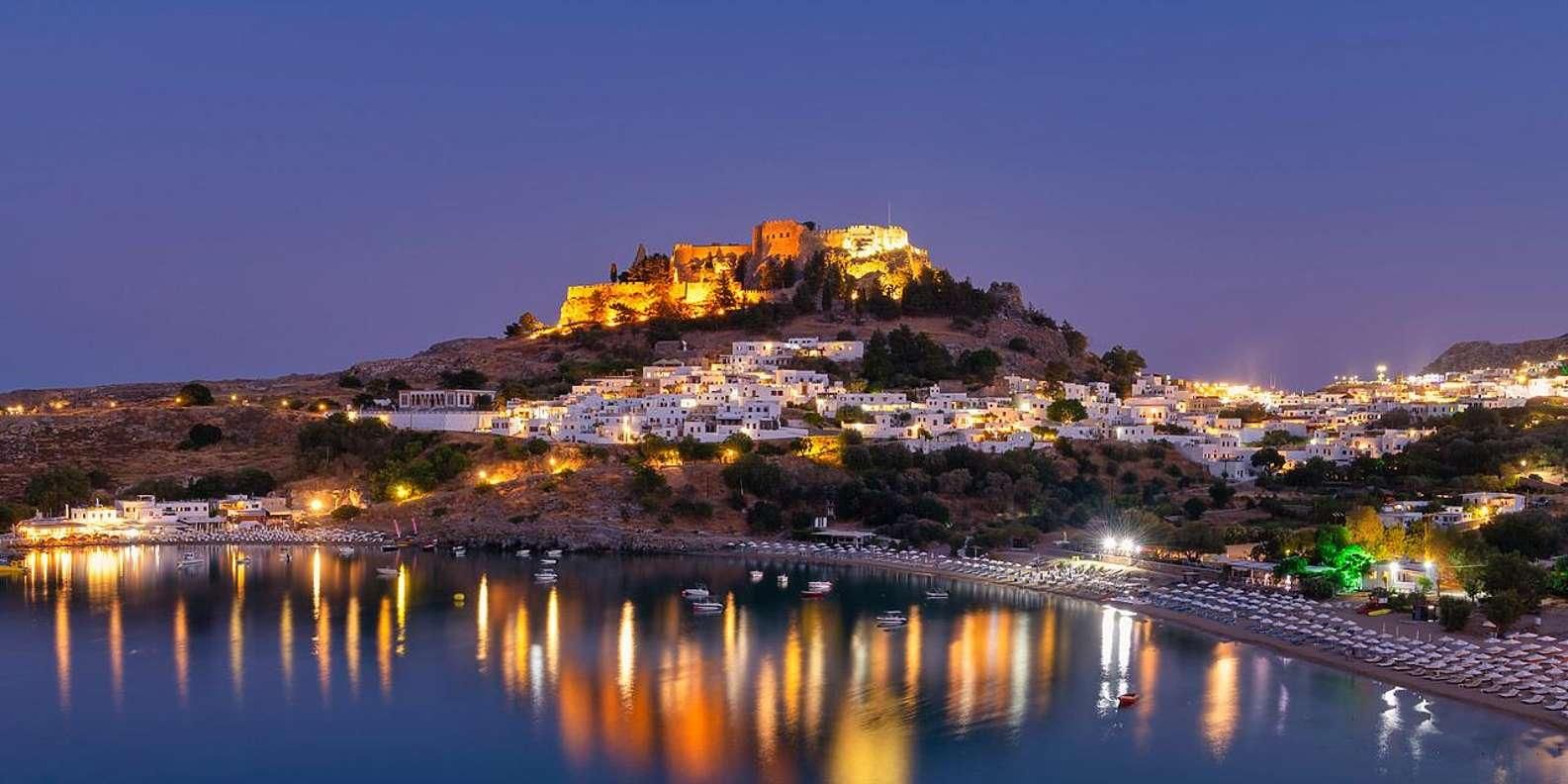 Rhodos: Lindos am Abend mit 4 Stunden Freizeit
