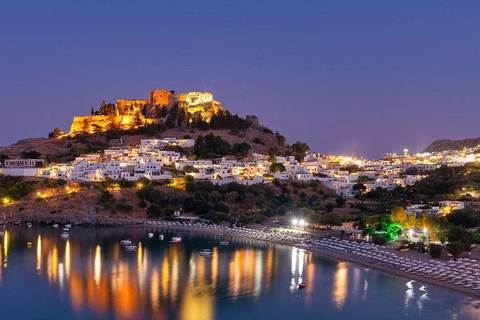 Rhodes: Lindos by Evening with 4 Hours Free Time