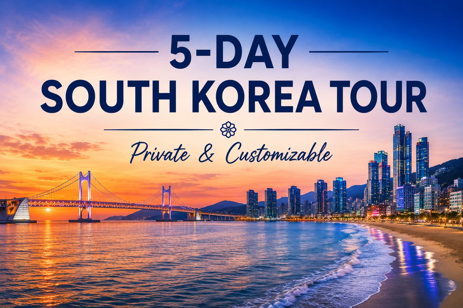 5-tägige Südkorea-Tour: Seoul, DMZ, Seoraksan & Sokcho-Strand