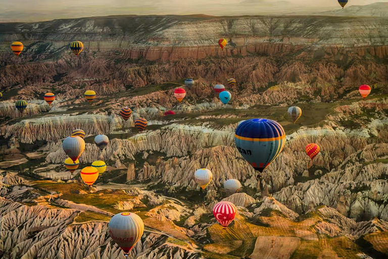 Antalya: Cappadocia Tour with Cave Hotel & Balloon Watching Tour with Cave Hotel Stay