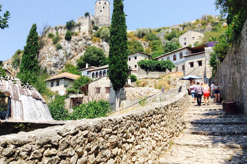 Sarajevo: Mostar, Konjic, Blagaj, Pocitelj, vattenfall, lunch