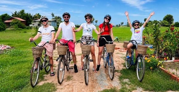 Siem Reap Small Group Countryside Sunset Bike Tours