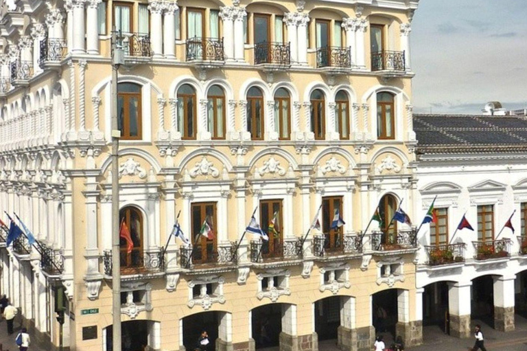 Quito Dulce: basiliek, chocolade, historisch centrum, hotel Quiteño