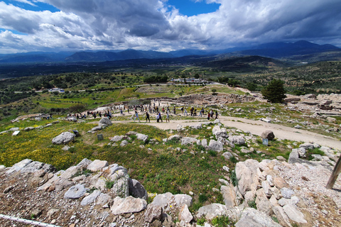 Mycene-Nafplio privétour van een hele dag met minibusjeMycene-Nafplio-Epidaurus privétour van een hele dag