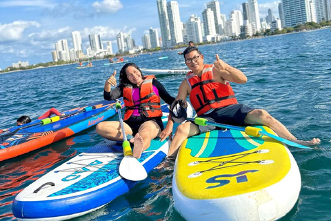 Cartagena: Paddle rental on the beach weekend