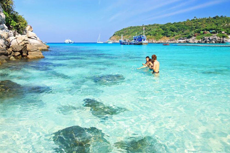 جولة على متن قارب سريع في راشا ياي وجزيرة المرجان في فوكيت + منتجع صحي بعد الشمسجولة في قارب سريع في 