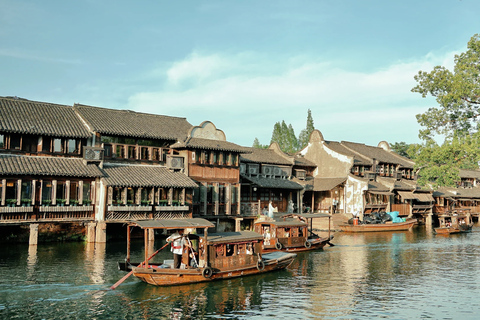 From Hangzhou: Wuzhen Water Town Day Trip & Night Lights