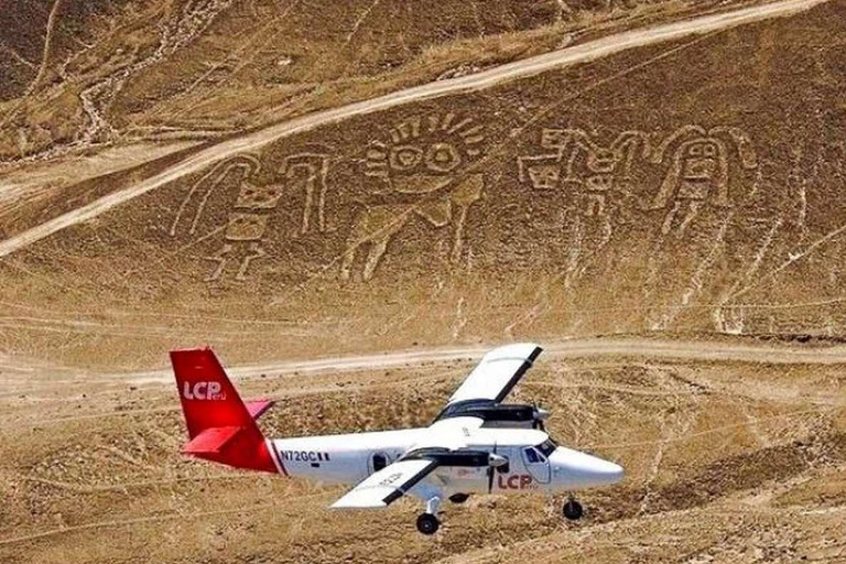 From Ica: Nazca Lines Flight with Wine and Pisco Tasting