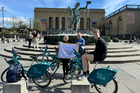 Göteborg: Stadt Highlights Fahrradtour mit TransferGöteborg: City Highlights Fahrradtour mit Transfer