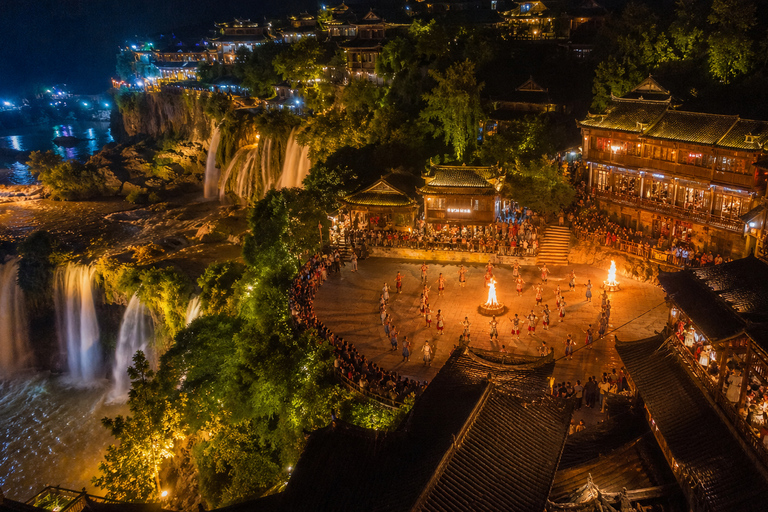 Furong Ancient Town: Tickets & Private Transfer Options 3 Days Entry Ticket & Cultural Show