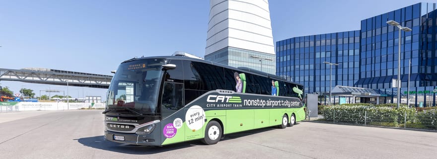 CAT in autobus: Aeroporto di Vienna - Wien Mitte