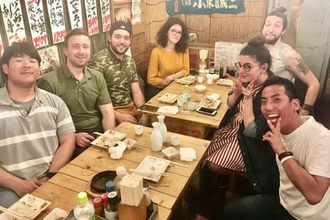 Shinjuku Izakaya and Golden gai bar hopping tour