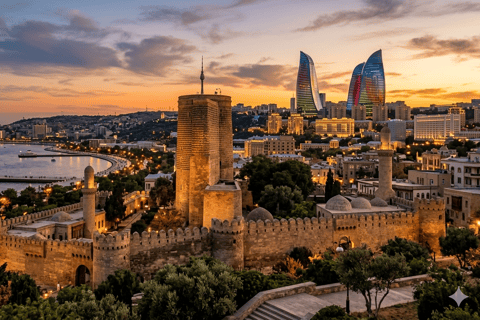 First Day in Baku: City Tour and Local Lunch First Day in Baku: Essential and Iconic City Tour