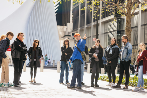 NYC: Wall Street Tour with 9/11 Memorial and Statue Ferry Lower Manhattan Walking Tour