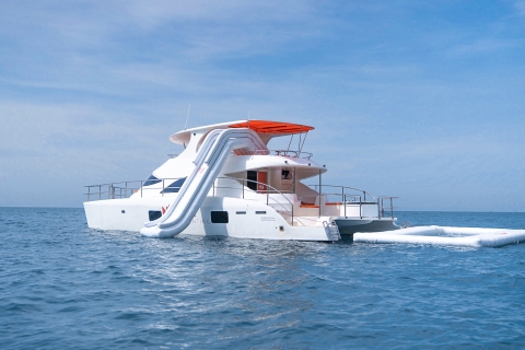 Pattaya: Excursión privada por las islas en catamaránRonda matinal (de 8.00 a 19.00)
