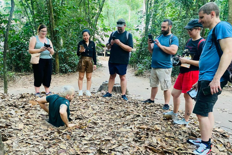 Cu Chi Tunnels Tour with LUNCH (Pho)-LESS TOURISTY-Max 7pax