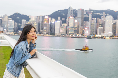 Hong Kong Skyline & Waterfront Private Photoshoot Standard: 20 photos | 30 mins