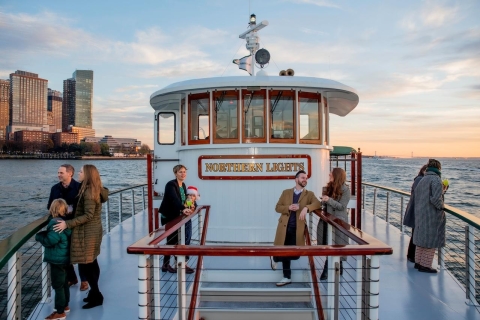Boston: Harbor Sunset Yacht Cruise Premium Departure Time