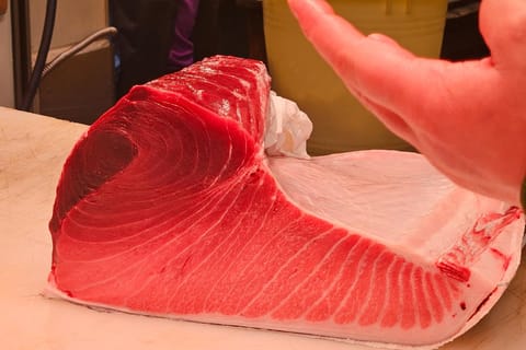 Toyosu Fish Market Behind the Scenes Tour & Luxury Sushi
