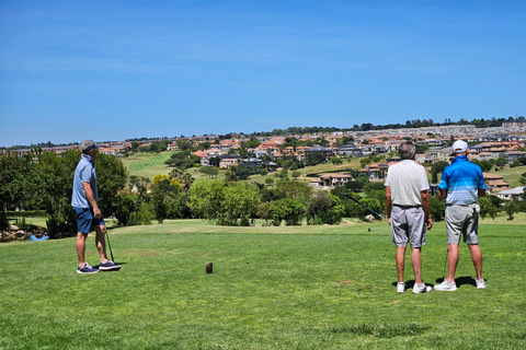 Golf na lokalnych polach golfowych w Johannesburgu i Pretorii