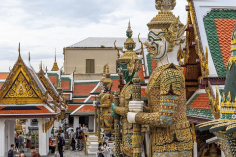 Grand Palace, Temples, Canal Private Tour [Optional Luxury] Private tour in English with Standard Vehicle