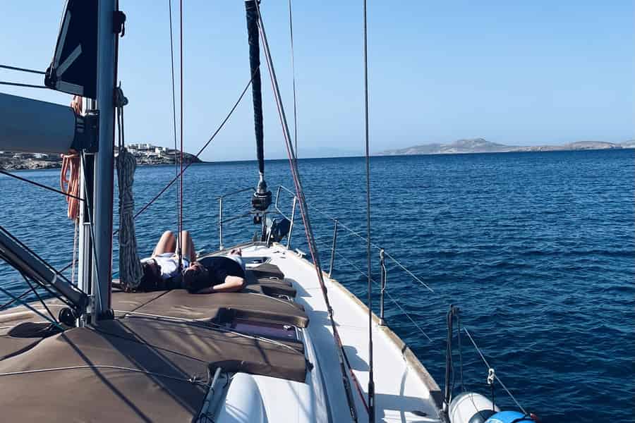 Boottocht langs beroemde stranden inclusief lunch en transfer