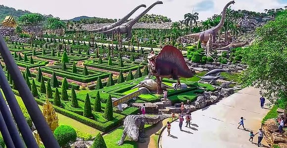 Nong Nooch Tropical Garden: Ticket to 30+ Themed Gardens