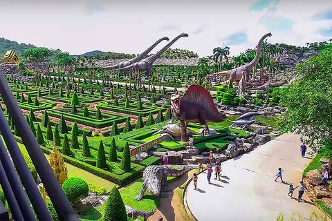 Nong Nooch Tropical Garden Tickets with Private Hotel Pickup Admission Ticket + Show + Sightseeing Bus + Hotel Transfers