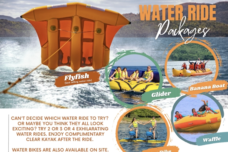Coron: Wassersport Erlebnis3 Wasserbahnen