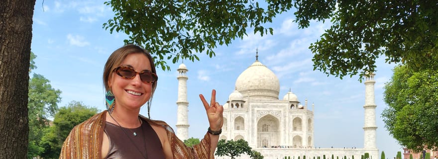 Depuis Delhi : excursion privée au Taj Mahal, au fort d'Agra et au Baby Taj