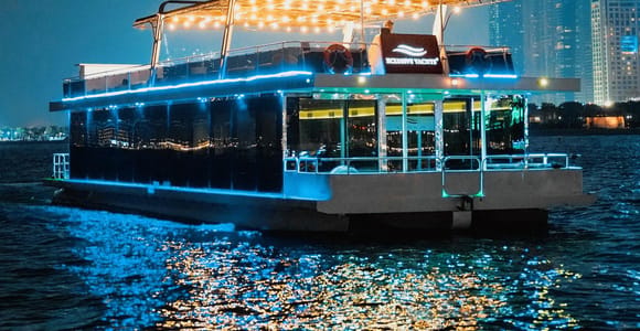 Dubai: 1-Hour Ain Boat Sightseeing Cruise