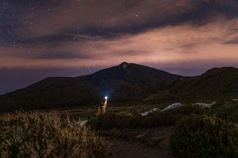 Tenerife : Aventure au coucher du soleil sur le Teide avec pique-nique et observation des étoiles