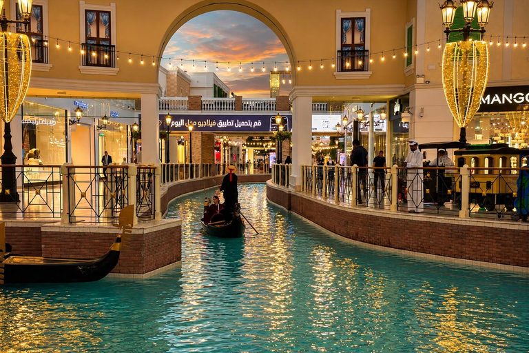 Doha: Private City & Villaggio Mall Tour with Free Gondola Sharing Tour Option