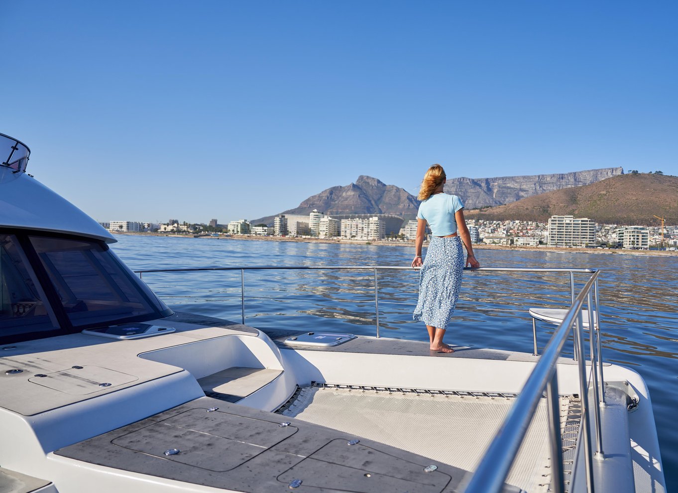 Cape Town: 1 times katamaransejlads langs den maleriske kyst