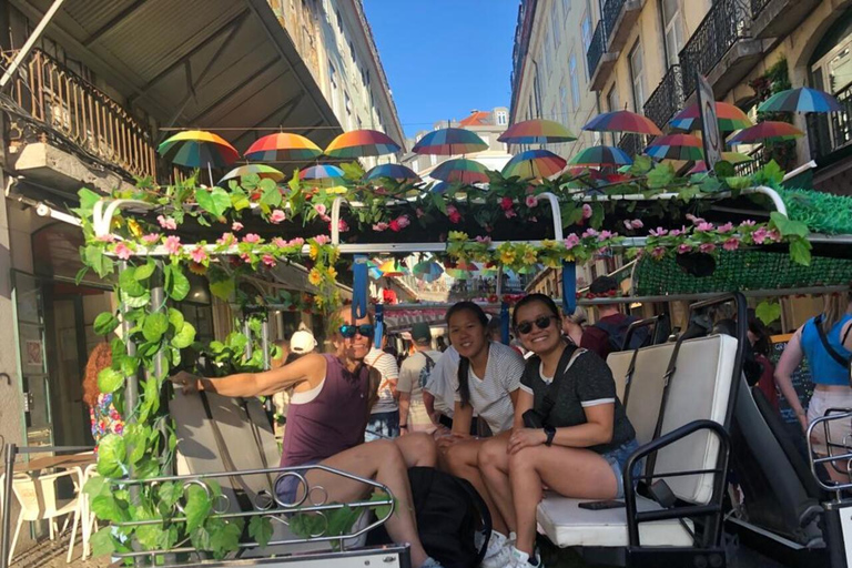 Lisbon: Private full Day Sightseeing tour by tuk-tuk.