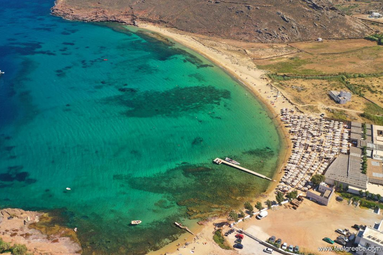 Mykonos: Ön och stränderna Privat tur med bil