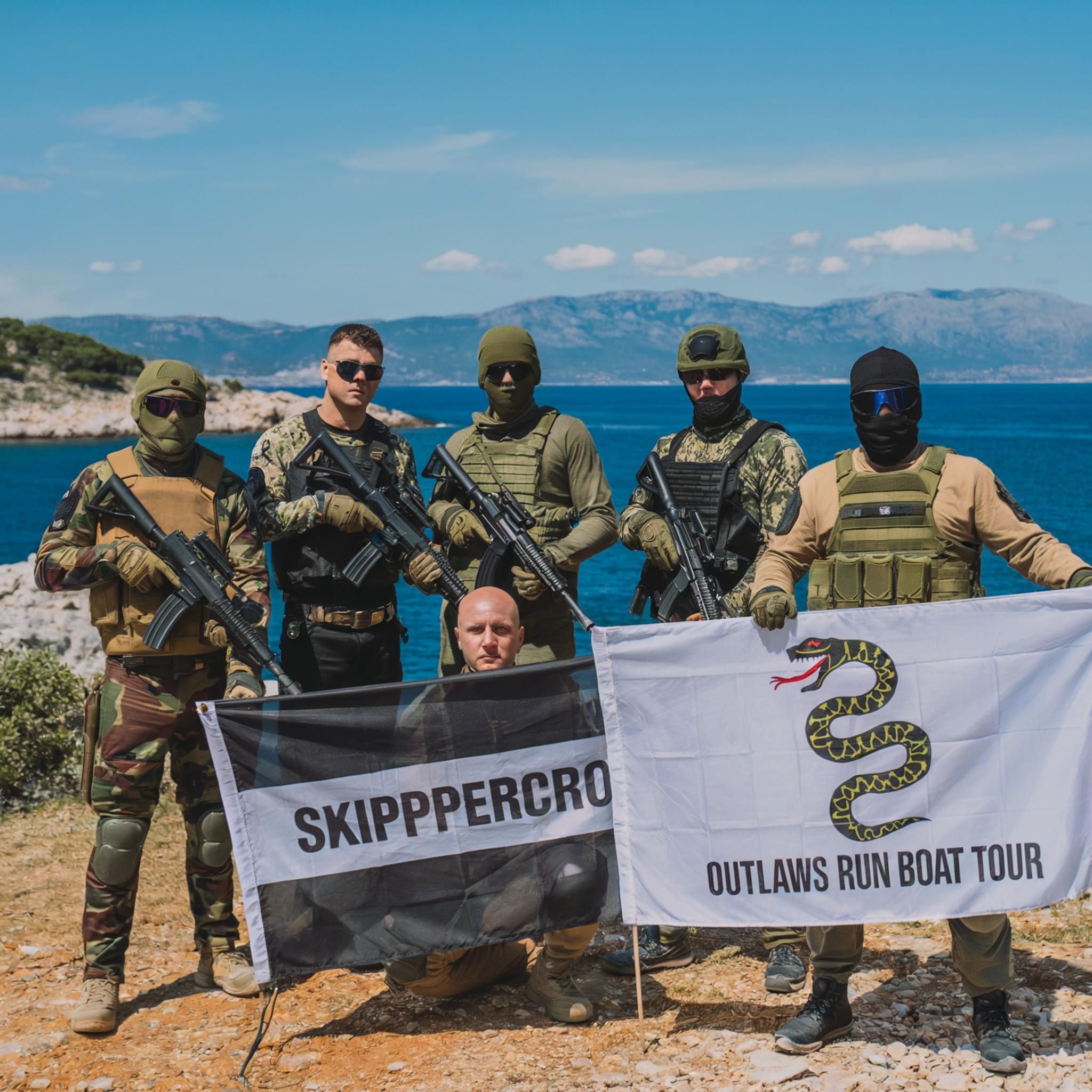 Pula: „The Outlaws Run“ Lasertag, Inselhopping und Preise