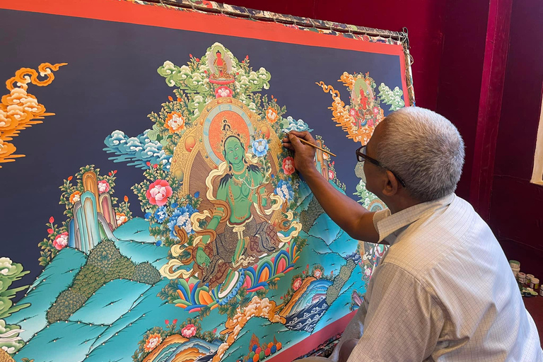 كاتماندو: جولة بهاكتابور ورسم ثانغكا ونحت الخشبكاتماندو: ساحة بهاكتابور دوربار وجولة الحرفيين