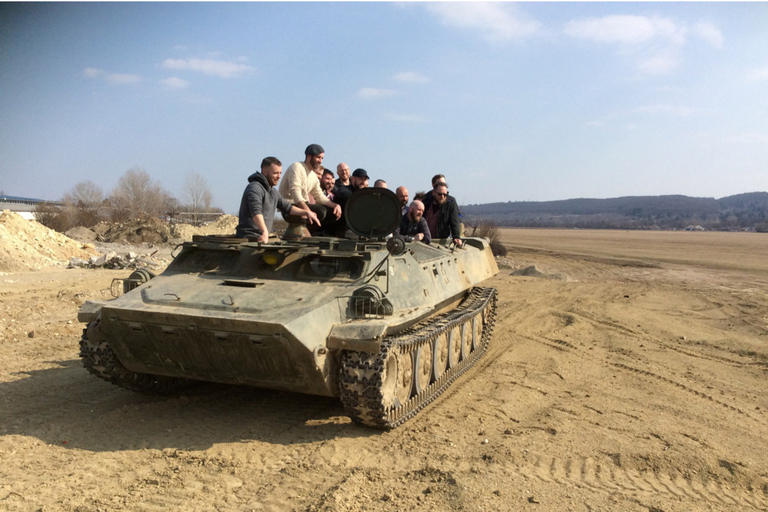 Budapest: MTLB Tank Driving Experience with BTR Ride